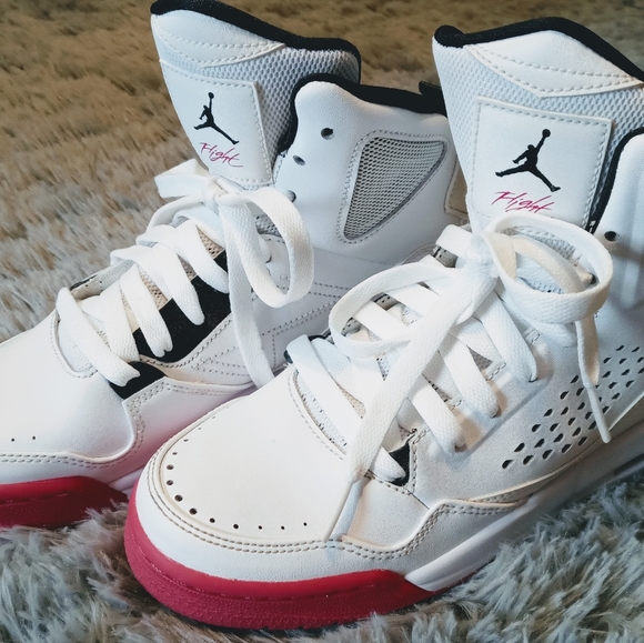 Nike Air Jordan Shoes - Nike Air Jordan Flight SC3 White & Pink